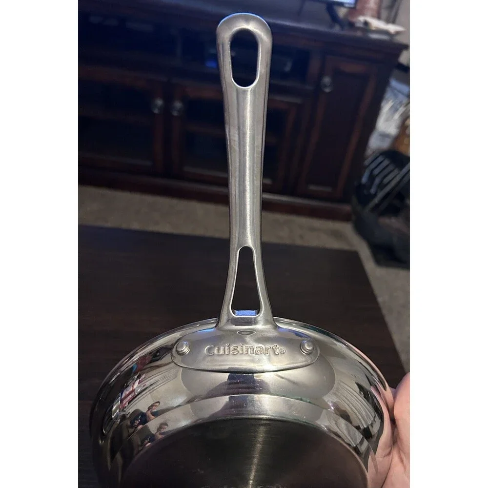 Cuisinart Model #422-20 8in / 20cm Stainless Steel Frying Pan Skillet  NO LID